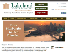 Tablet Screenshot of lakelandinvestors.com